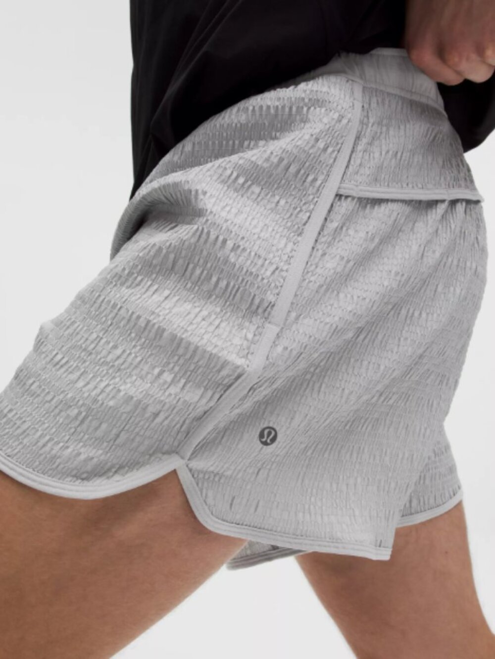 Lululemon Mile Maker Reflective Linerless Short